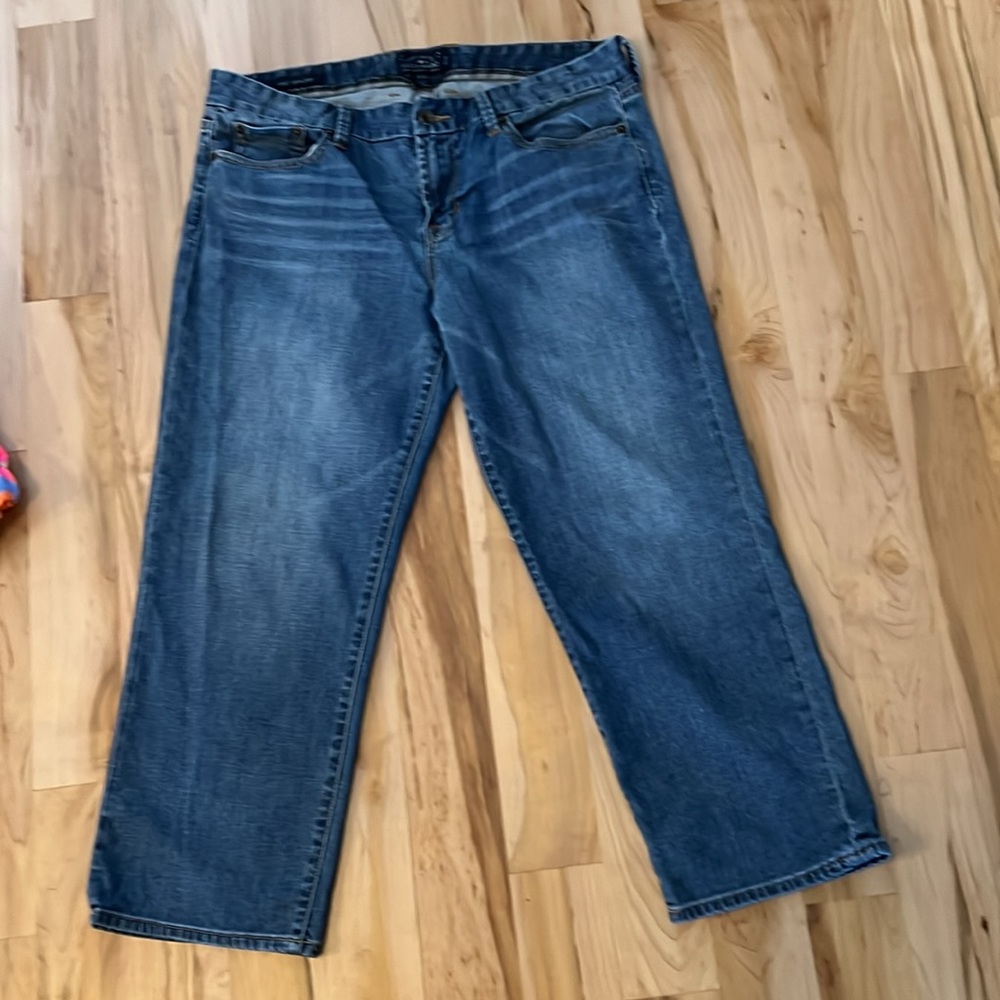 Lucky Brand Sweet Crop Jeans Size 14 / 32 - Picture 2 of 14